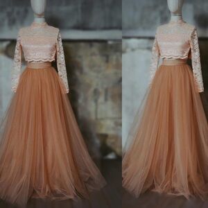 Rust Golden Hour Bridal Skirt